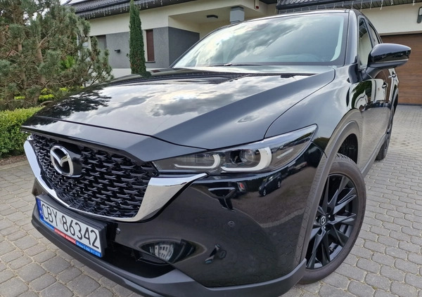 Mazda CX-5 cena 121000 przebieg: 16000, rok produkcji 2022 z Kleszczele małe 781